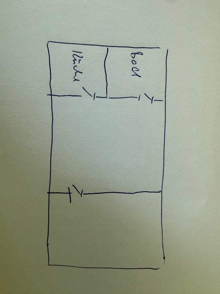 Thumbnail-Büroraum Hobbyraum 2 Zimmer Küche Bad