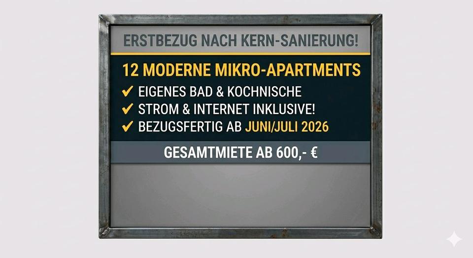 Thumbnail-Erstbezug in Koblenz‼️ – Modernes 1 Zimmer Apartment