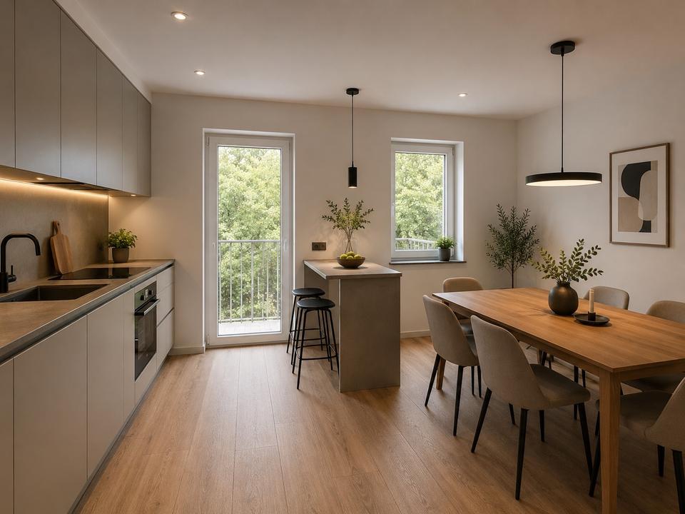 Thumbnail-Maisonette-Wohnung zum Erstbezug nach hochwertiger Sanierung