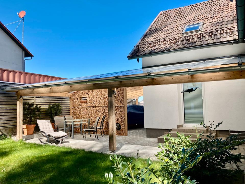 Thumbnail-Ruhiges kernsaniertes Haus mit Kamin, Terrasse & Waldblick
