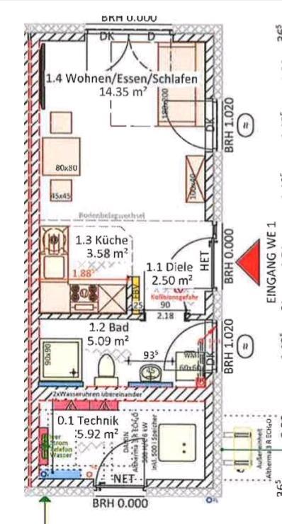 Thumbnail-Neuebau Erstebezug, Wohnung mit Einbauküche Im Poppenbuttel 22399
