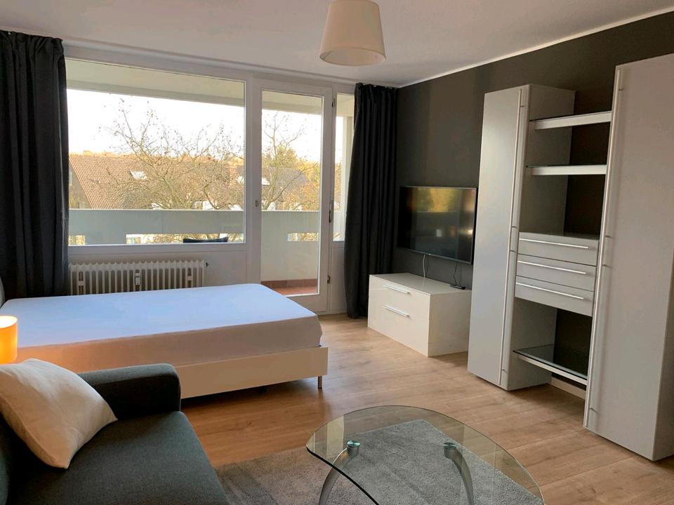 Thumbnail-FFM-Oberrad, sonniges 1 Zi-Apartment voll möbliert