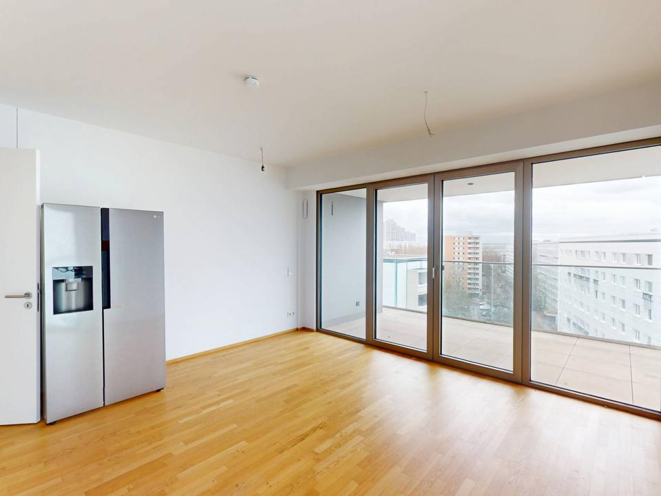 Thumbnail-Über den Dächern der Hauptstadt: 3-Zimmer-Neubauwohnung mit BALKON und EBK im Erstbezug