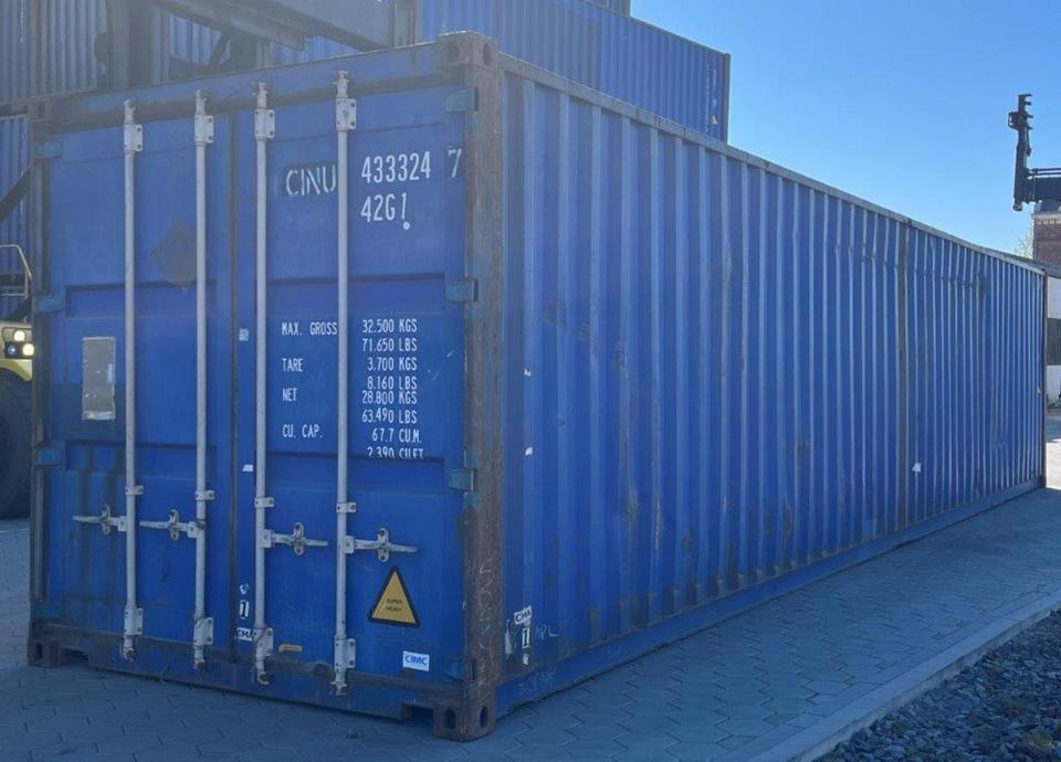 Thumbnail-40' DV Seecontainer Lagercontainer 8'6 gebraucht in Nürnberg