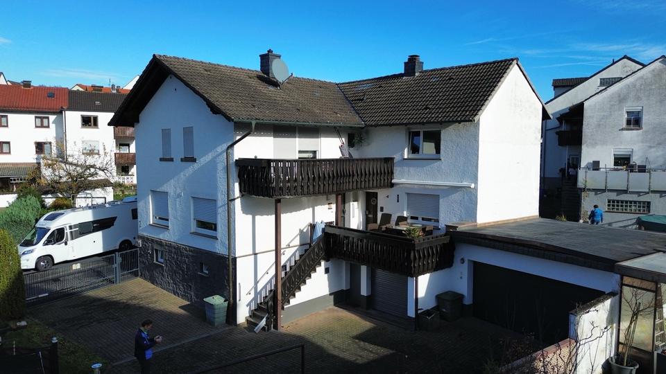 Thumbnail-2-Fam Wohnhaus 184qm Wohnfläche + 90qm Keller mit 3 Garagen