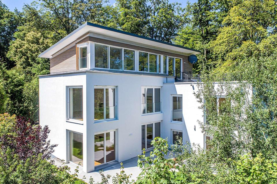 Thumbnail-Moderne Dachterrassen-Maisonette Wohnung mit Alpenblick und Haus im Haus Charakter