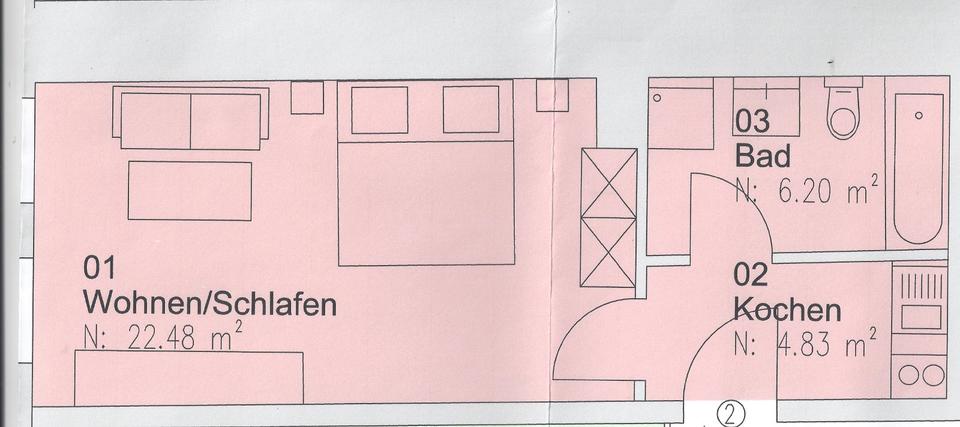 Thumbnail-kleine Wohnung Marktplatz Rotthalmünster
