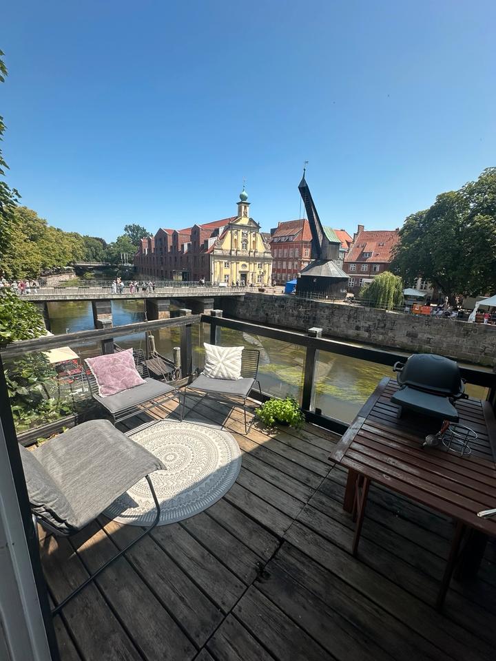 Thumbnail-Ideal für Berufspendler: Möblierte Wohnung direkt an der Ilmenau