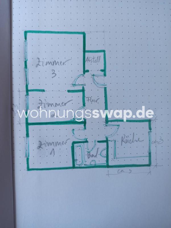 Thumbnail-Wohnungsswap - 2 Zimmer, 75 m² - Lenbachstraße, Nippes, Köln