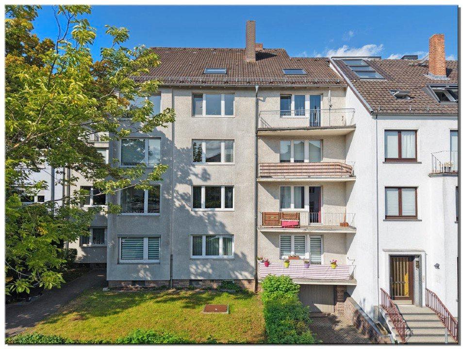 Thumbnail-Ab 1.Juli: 3 Zimmer-Wohnung mit 2 Balkonen Nähe Wilhelmsh. Allee