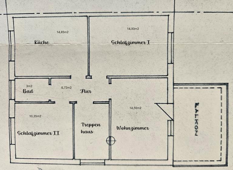 Thumbnail-Wohnung 3 Zimmer Küche Bad