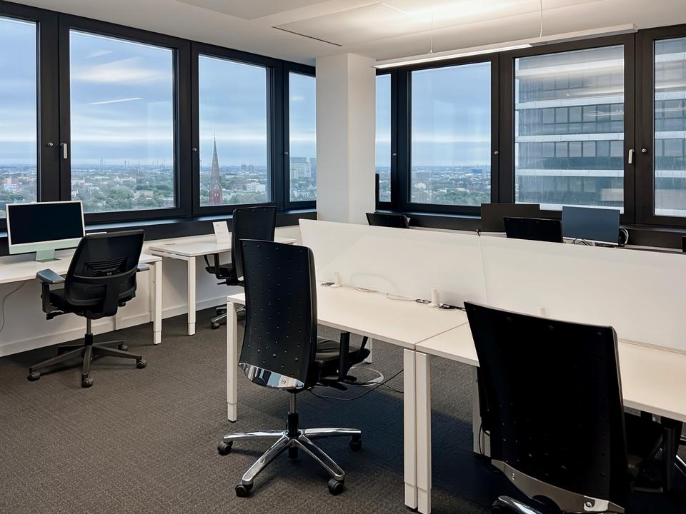 Thumbnail-Coworking-Bereich in REGUS Mundsburg Tower