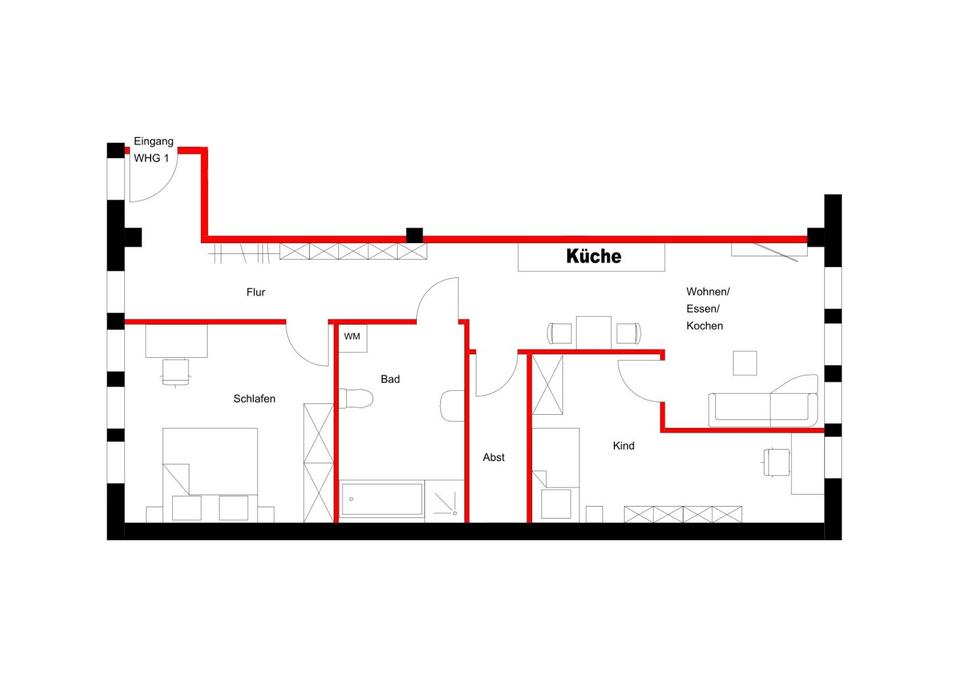 Thumbnail-Neue Wohnung #1 in Weiden - Erstbezug