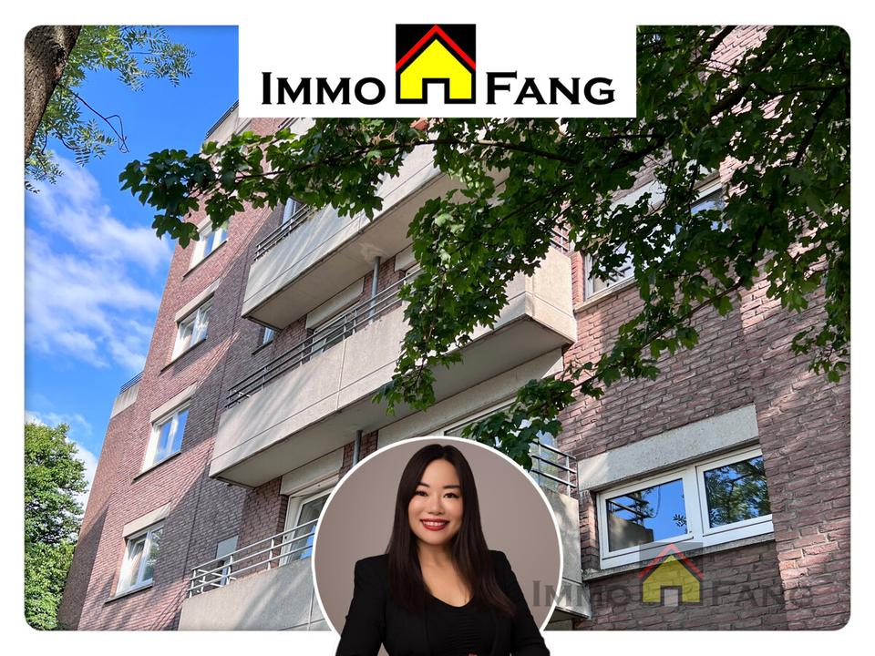 Thumbnail-Gepflegte, voll möblierte 4-Zimmer-Wohnung mit Balkon – Nähe Nordpark