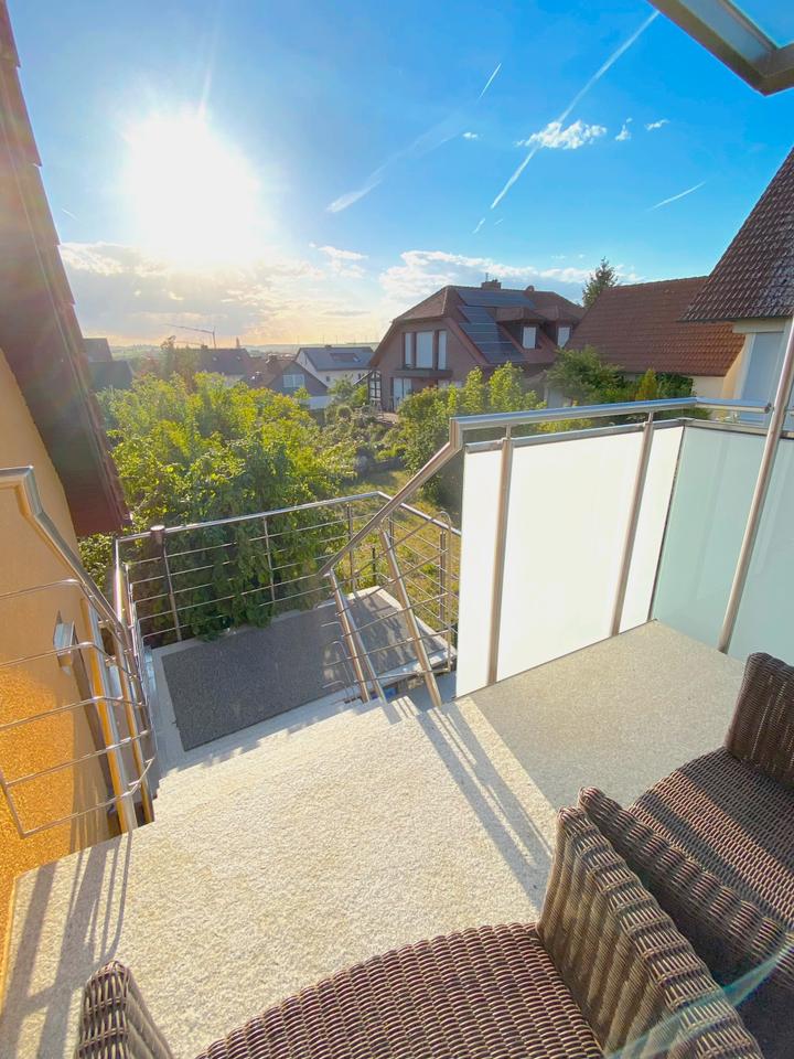 Thumbnail-Helle frisch renovierte 4-Zimmer-Wohnung mit Aussicht in Volkach