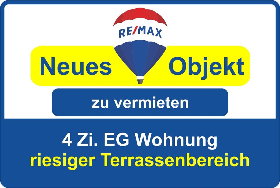 Thumbnail-4 Zi-EG ETW mit riesiger Terrasse | Stellplatz | Einbauküche|ab sofort frei!