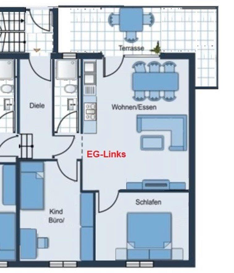 Thumbnail-3 zi Wohnung mit Terrasse in Kornwestheim