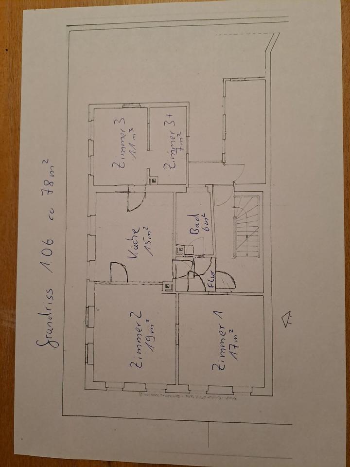 Thumbnail-3-Raum-Wohnung in Apolda
