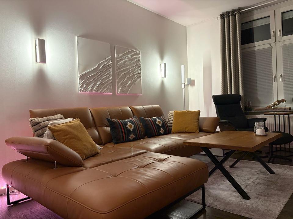 Thumbnail-Stilvolle 4-Zimmer-Wohnung mit Designküche, Kamin & Loggia