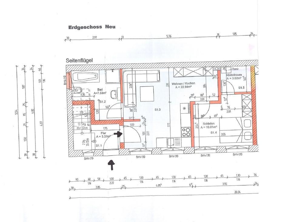 Thumbnail-schöne 2 Raumwohnung im Herzen von Pritzwalk