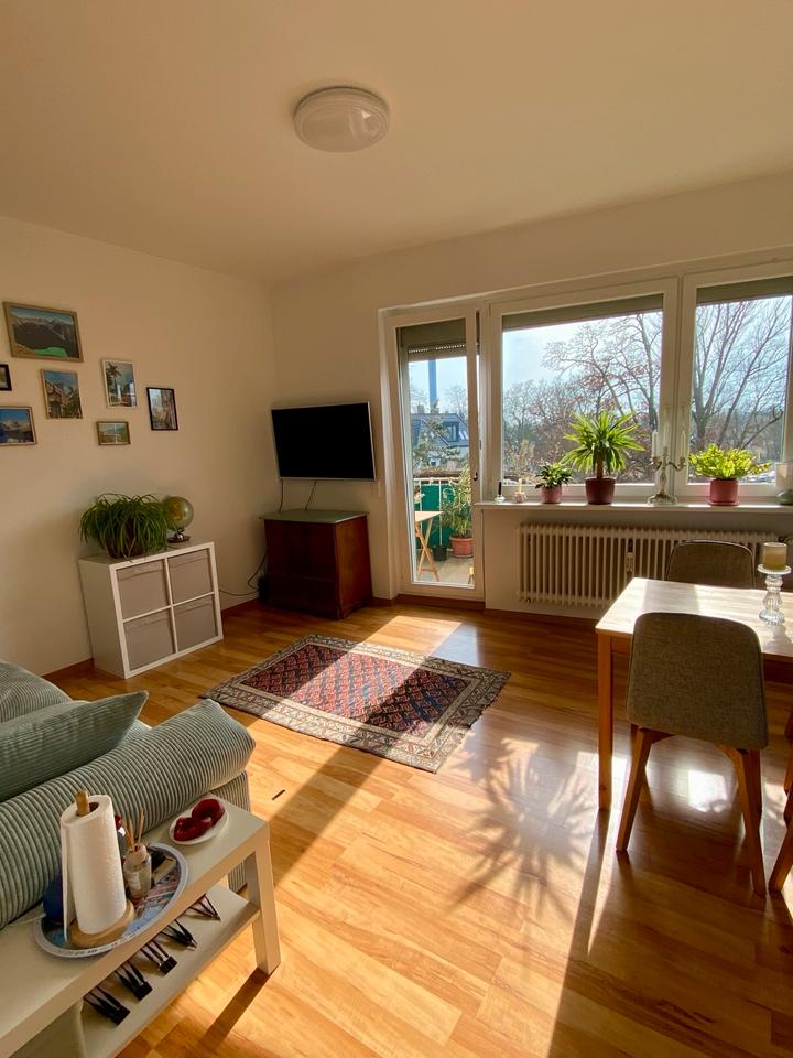 Thumbnail-2-Zimmer-Wohnung zur Untermiete mit Balkon Berlin-Lichterfelde