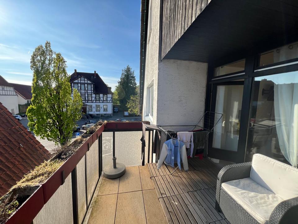 Thumbnail-Große 4-Zimmer-Wohnung mit Balkon in der Fußgängerzone