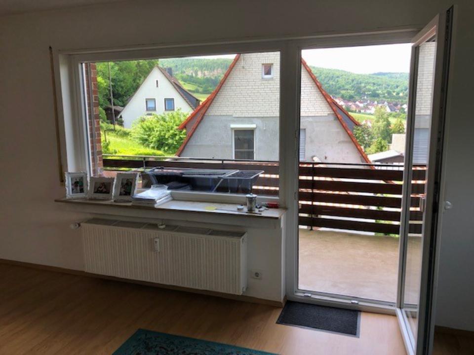 Thumbnail-schöne große 2 ZKB Wohnung mit Balkon und traumhaften Ausblick in Hann. Münden - Oberode ( HMÜ-GA20-OG )