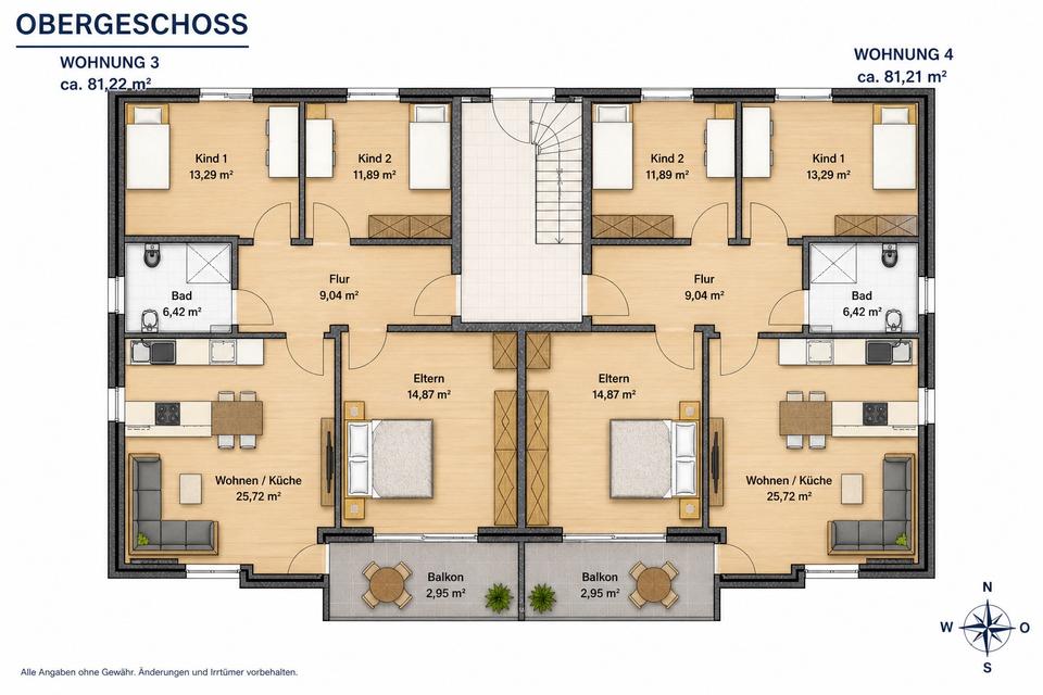 Thumbnail-Moderne 4-Zimmer-Neubauwohnung | KfW-55