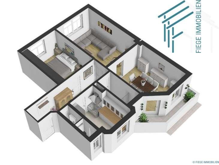 Thumbnail-Sehr gepflegte neu sanierte Altbauwohnung in zentraler Lage