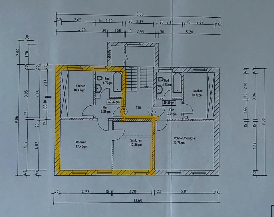 Thumbnail-Helle 2-Raum Wohnung in Zeitz zu vermieten