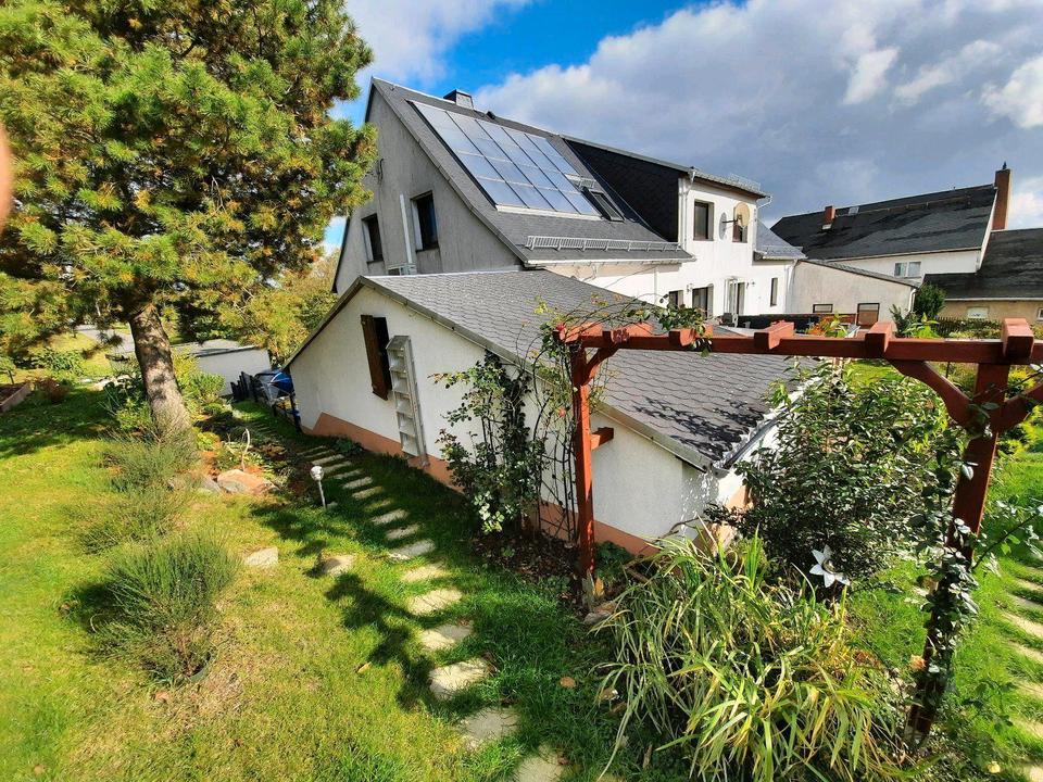 Thumbnail-Große Doppelhaushälfte Haus mit Pelletheizung Solar Klimaanlage