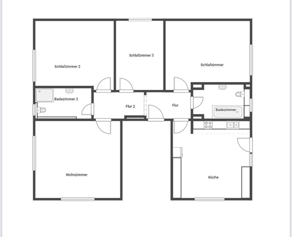 Thumbnail-4 Zimmerwohnung frisch renoviert