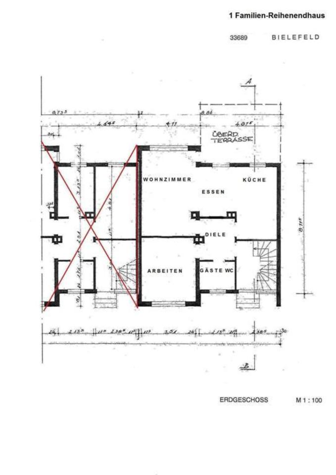 Thumbnail-Fast neuwertiges 1 Fam.-Reihenendhaus in Bielefeld-Sennestadt