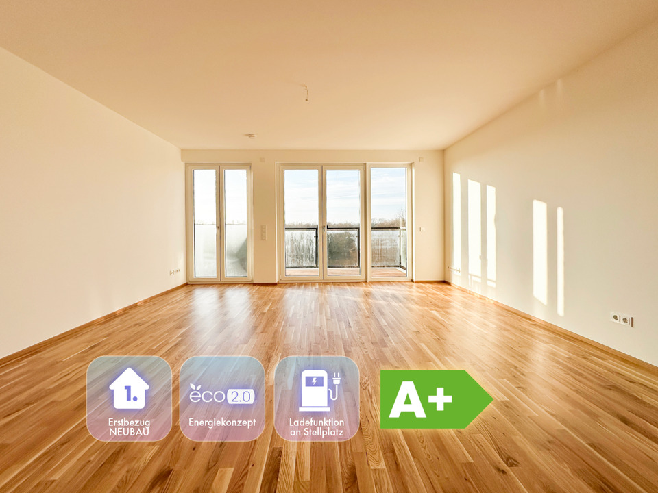 Thumbnail-*** RICHTIG COOLE Maisonette * Grundriss * 3 Zimmer * Neubau mit KÜHLFUNKTION * Wärmepumpe ***