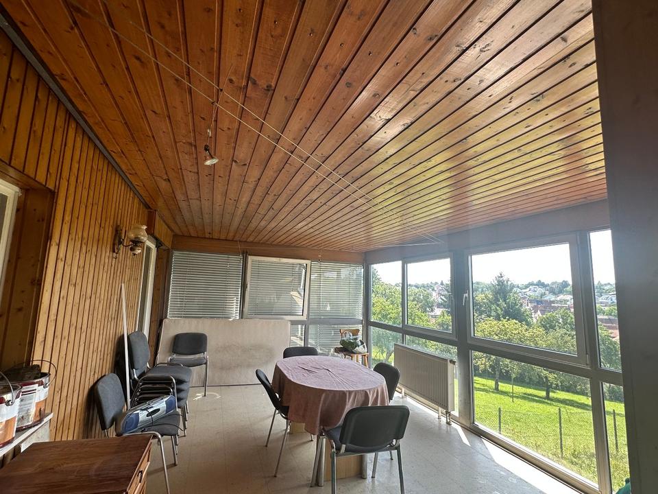 Thumbnail-Wohnung im ersten Stock mit Wintergarten in Bodelhausen