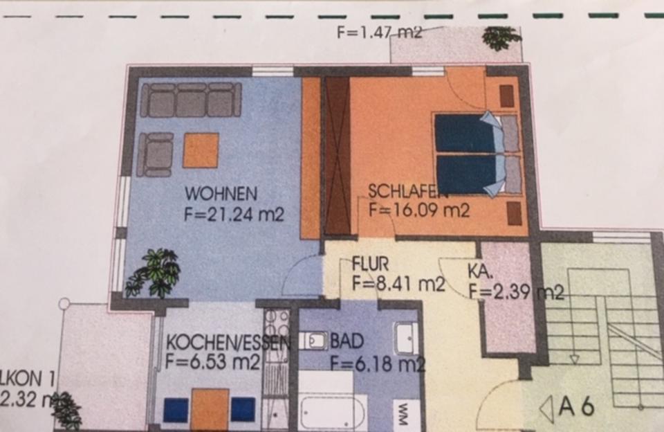 Thumbnail-Frisch renovierte 2-Zimmer Wohnung in Badenweiler