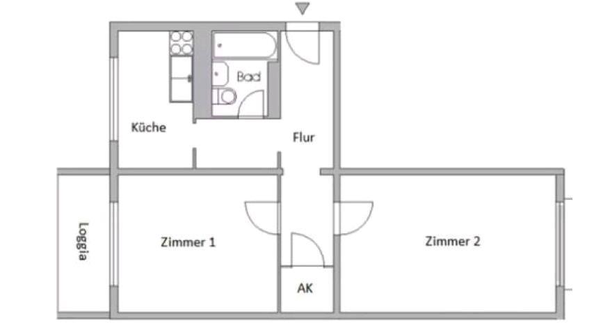 Thumbnail-2 Zimmer gegen 3-4 Zimmer