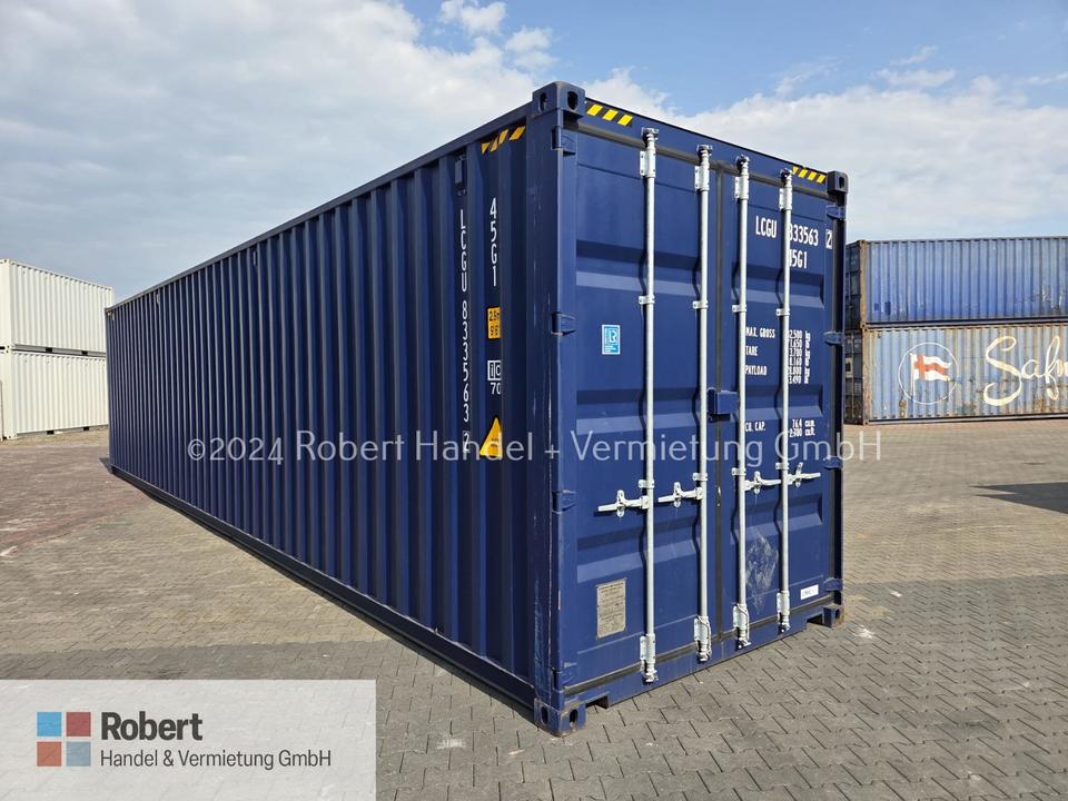 Thumbnail-NEU 40 Fuß HC Lagercontainer, Seecontainer, Container; Baucontainer, Materialcontainer
