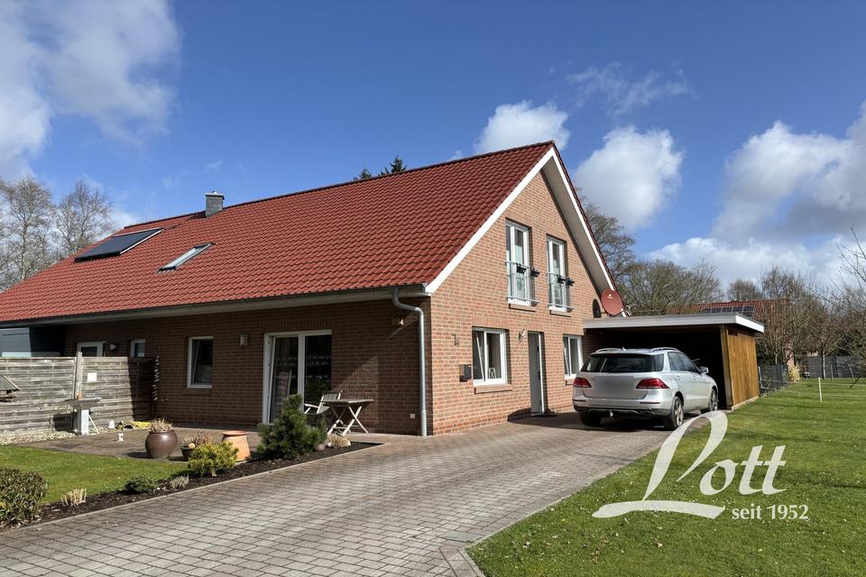 Thumbnail-** Schöne Erdgeschosswohnung mit Carport in ländlicher Lage**