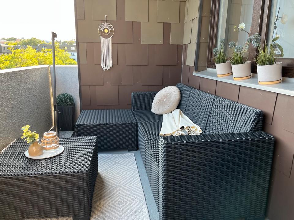 Thumbnail-Schöne, helle 2-Zimmer Wohnung mit Balkon in zentraler Lage