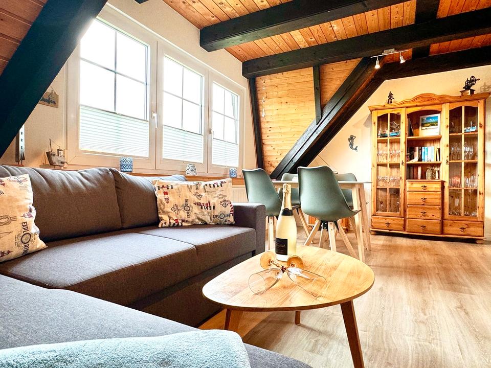 Thumbnail-Maisonette-Glück an der Nordsee: Charmante 3-Zimmer-Wohnung