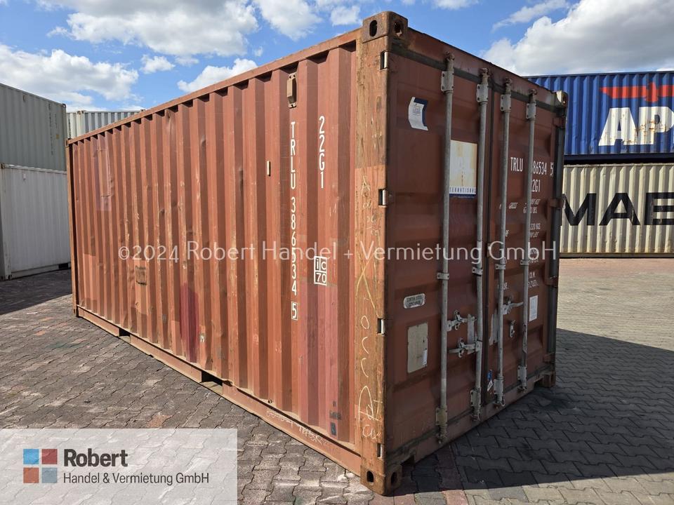 Thumbnail-20 Fuß Lagercontainer, gebraucht Seecontainer, Container, Baucontainer, Materialcontainer