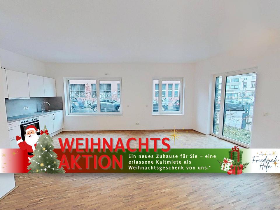Thumbnail-2-Zimmer-Apartment mit BALKON und EBK im Neubauquartier 
