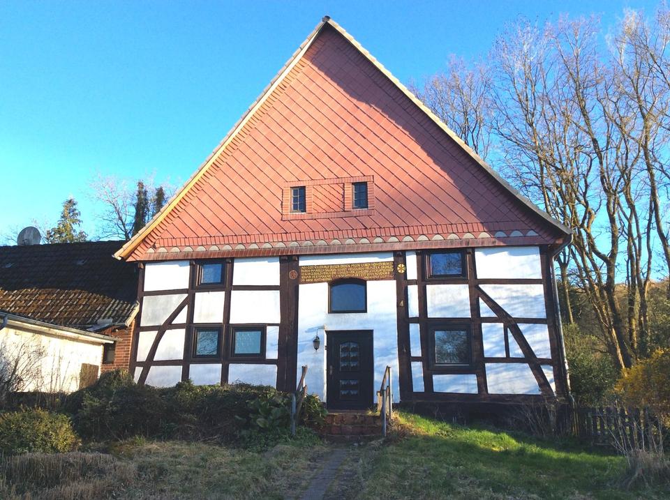 Thumbnail-Fachwerkhaus mit großem Grundstück.in Alleinlage - provisionsfrei