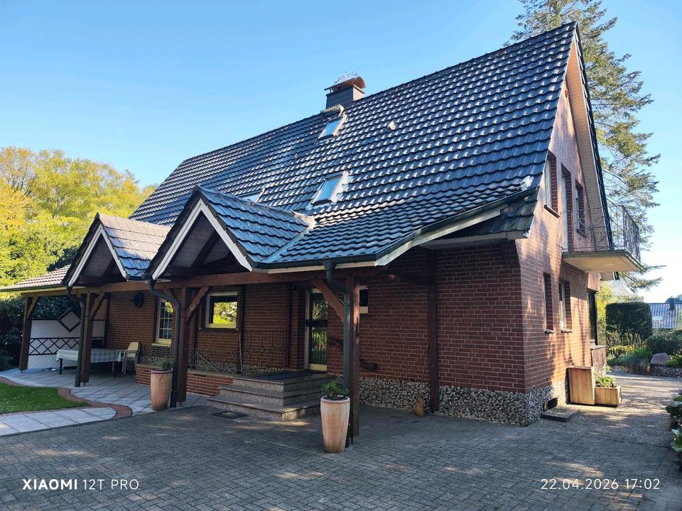 Thumbnail-Großes Einfamilienhaus mit ca. 205 m2 auf ca. 4500m2 Eigengrundst