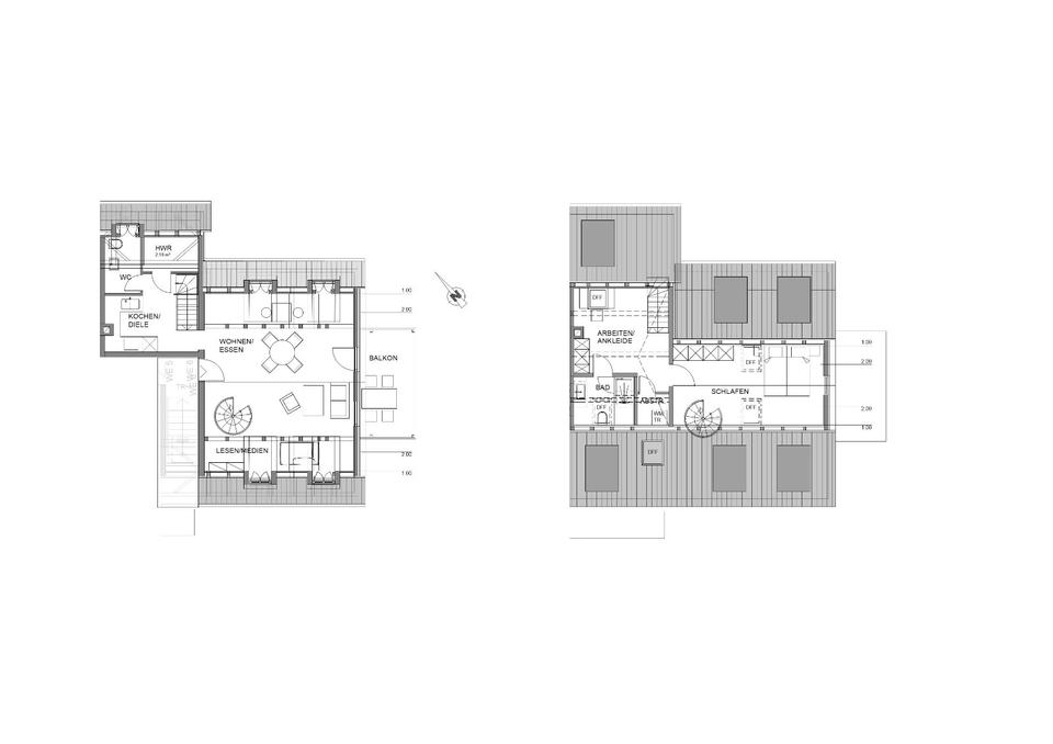 Thumbnail-Helle Maisonette-Wohnung mit Balkon und EBK