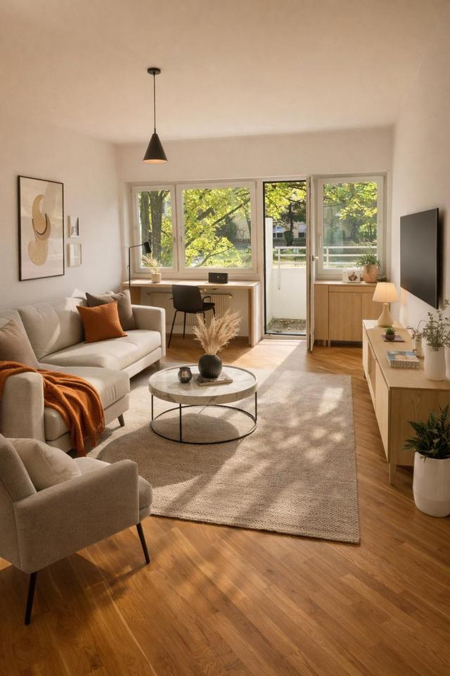 Thumbnail-Helle 2,5-Zimmer-Wohnung mit Seeblick – 81 m² (Lerchenau)