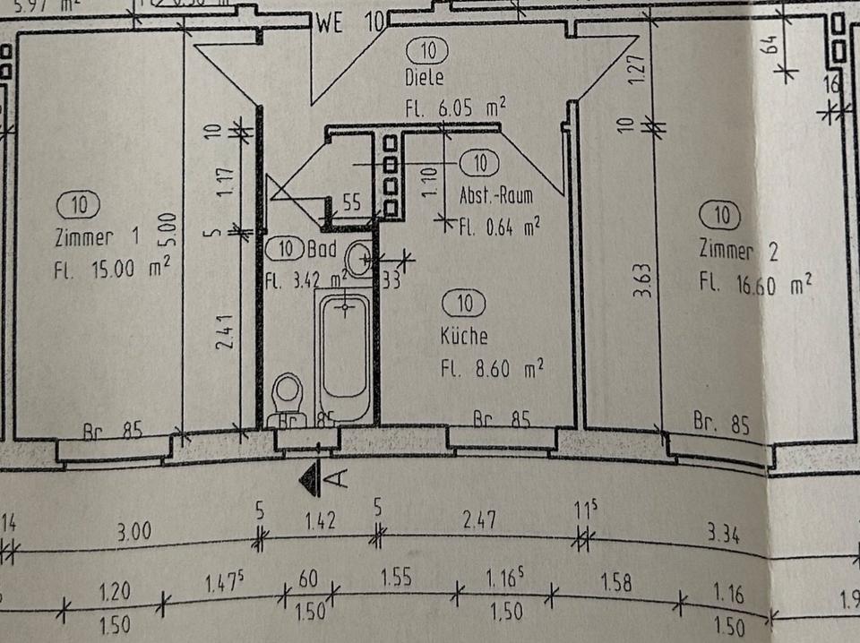 Thumbnail-Helle 2-Zimmer-Wohnung, provisionsfrei in Berlin-Spandau