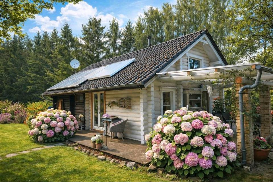 Thumbnail-Blockhaus Off-Grid Autark