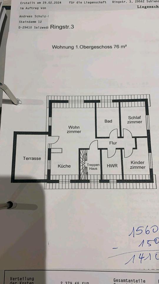 Thumbnail-4- Zimmer Wohnung in Suhlendorf